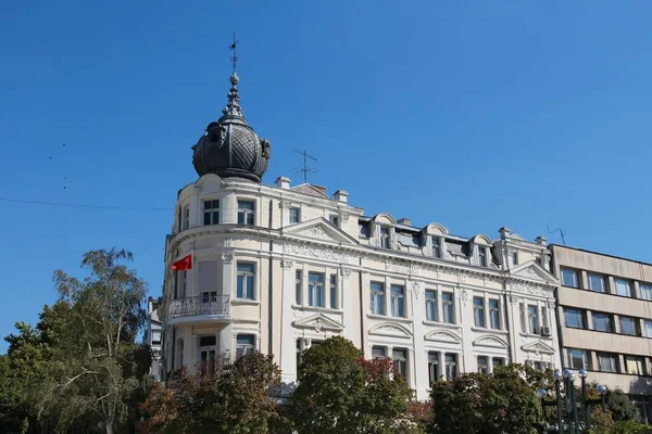 Vidin Bułgaria Stary Budynek Mieszkalny Zewnętrzna Architektura Mieszkaniowa — Zdjęcie stockowe