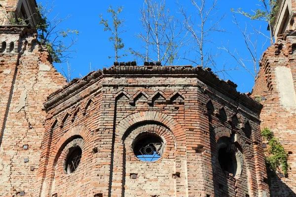 Sinagoga Vidin Bulgária Edifício Religioso Abandonado Marcos Judaicos Europeus — Fotografia de Stock