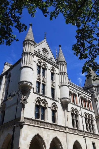 Royal Courts Justice Londres Reino Unido Marco Londres — Fotografia de Stock