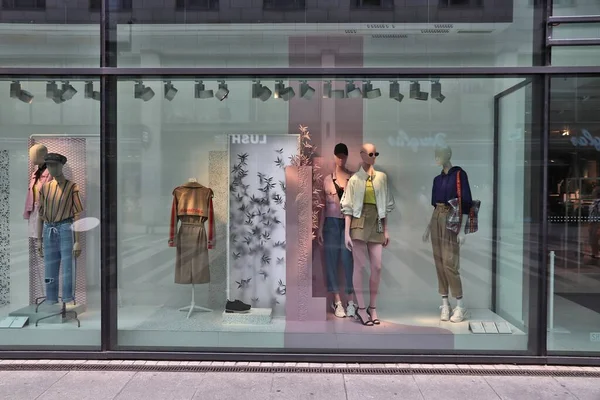 Dresden Germany May 2018 Window Display Bershka Clothes Shop Dresden — Stock Photo, Image