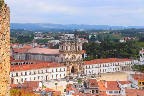 Alcobaca Monastery Medieval Gothic Landmark Portugal Unesco World Heritage Site — Stock Photo, Image