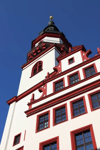 Chemnitz Stad Duitsland Deelstaat Saksen Bezienswaardigheid Neumarkt Oude Binnenstad Altes — Stockfoto