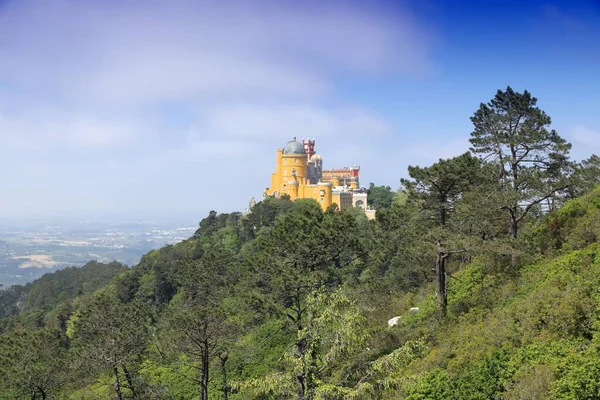 Paleis Pena Sintra Portugal Romantiek Architectuur — Stockfoto