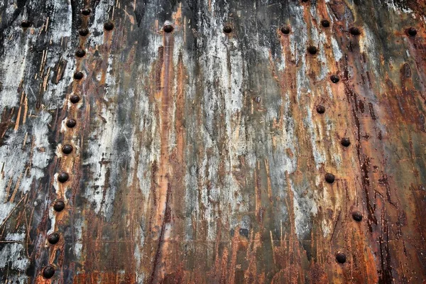 Grunge Pozadí Kovová Textura Rusty Ošlehaný Vinobraní Povrch — Stock fotografie