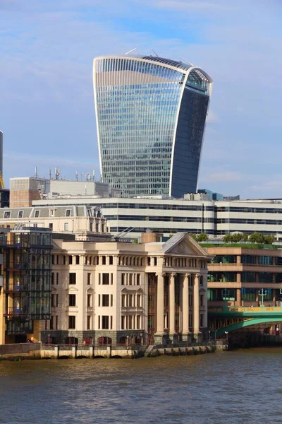 London July 2016 Fenchurch Street Skyscraper London Postmodern Style Office — Stock Photo, Image
