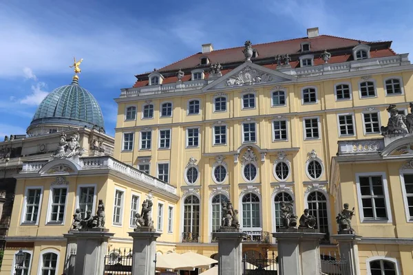 Coselpalais Palácio Cosel Dresden Arquitetura Estilo Rococó Alemanha — Fotografia de Stock
