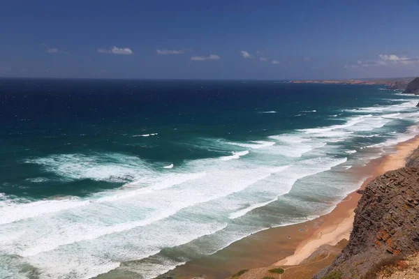 Gyönyörű Táj Cordoama Beach Portugália Algarve Régió Nyugat Atlanti Partja — Stock Fotó