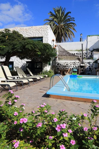 Gran Canaria Spain November 2015 Generic Small Hotel Pool Gran — Stock Photo, Image