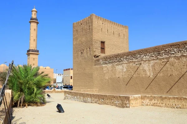 Dubai Monument Oudste Gebouw Dubai Fahidi Fort — Stockfoto