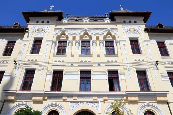 Sibiu Stad Roemenië Faculteit Theologie Universiteit Van Sibiu — Stockfoto