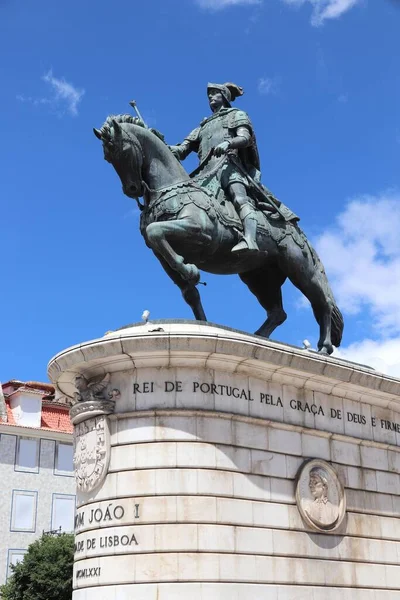 Lisboa Portugal Junio 2018 Monumento Rey Juan Portugal Juan Aviz —  Fotos de Stock