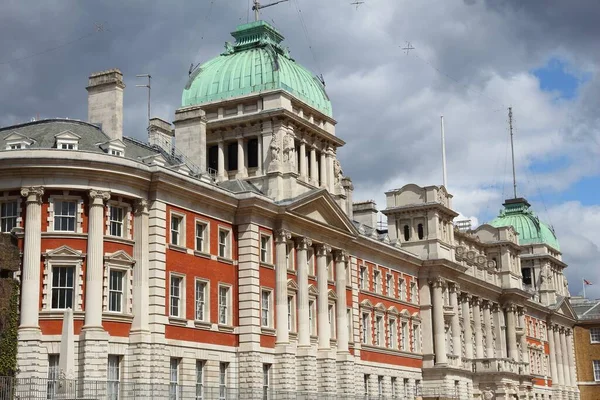 Londres Royaume Uni Maison Amirauté Nuages Pluie — Photo