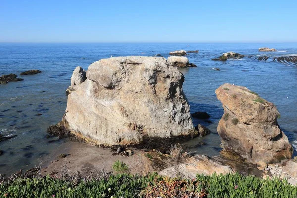 Kaliforniya Manzarası Abd Shell Beach Sahili Pismo Sahili — Stok fotoğraf