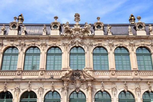 Palais Zwinger Dresde Allemagne Repère Baroque Allemand — Photo