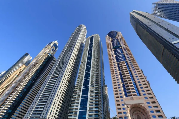 Dubai Marina Skyline Dubaï Émirats Arabes Unis — Photo