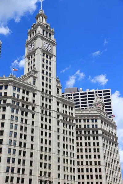 Chicago Usa June 2013 Wrigley Building Chicago Building Completed 1924 — Stock Photo, Image