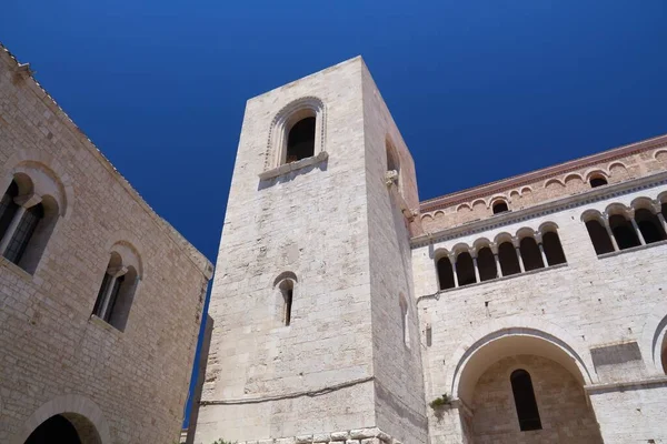 バーリ イタリア サンニコラ大聖堂 旧市街教会 — ストック写真