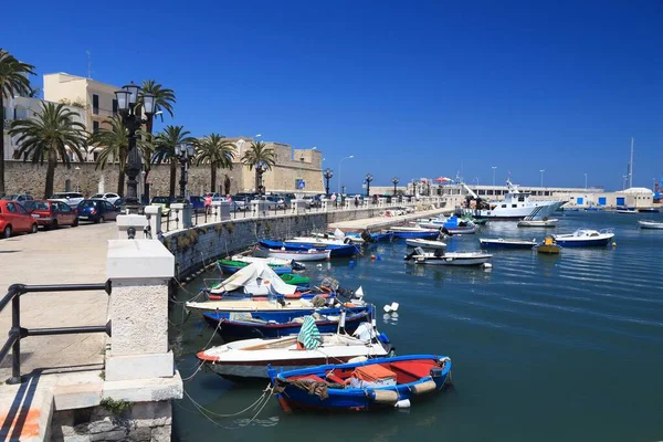 Bari Talya Mayıs 2017 Bari Talya Balıkçı Limanı Bari Apulia — Stok fotoğraf