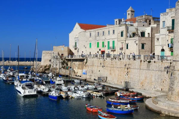 Giovinazzo Italy May 2017 People Visit Giovinazzo Apulia Region Italy — Stock Photo, Image