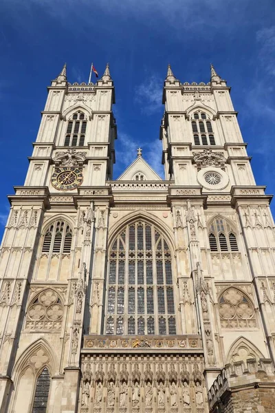 Abbazia Westminster Londra Punto Riferimento Abbazia Gotica Nella Città Westminster — Foto Stock