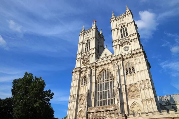 Westminster Abbey London Gotiska Klosterkyrkan Westminster — Stockfoto