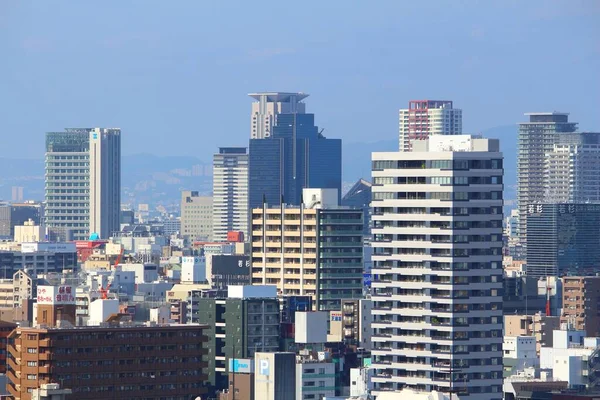 Osaka Japan November 2016 Urban Skyline Umeda Osaka City Japan — Stock Photo, Image