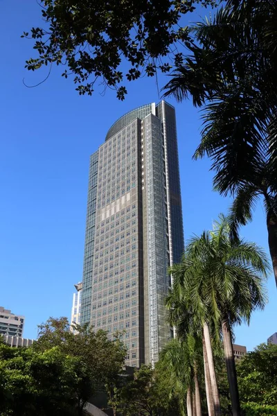 Manila Philippines November 2017 Ayala Tower Een Wolkenkrabber Makati City — Stockfoto