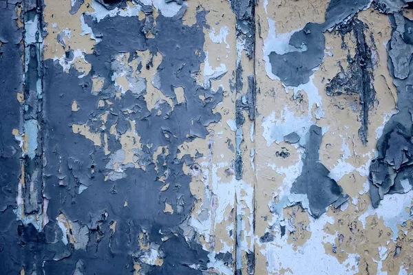 Blue Texture Photo Peeling Paint Vintage Texture Grunge Style Old — Stock Photo, Image