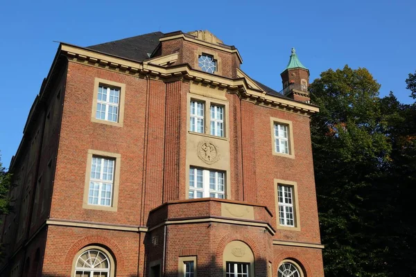 Herne City Allemagne Bâtiment Mairie Rathaus Administration Locale — Photo