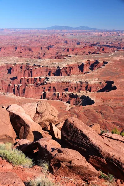 Naturaleza Los Estados Unidos Parque Nacional Canyonlands Utah Isla Distrito —  Fotos de Stock