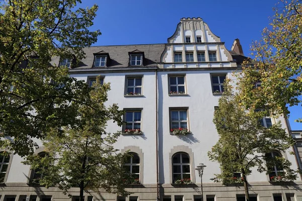 Gladbeck Şehri Almanya Belediye Binası Rathaus Yerel Yönetim — Stok fotoğraf