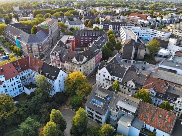 Herne City Allemagne Vue Aérienne Architecture Urbaine — Photo