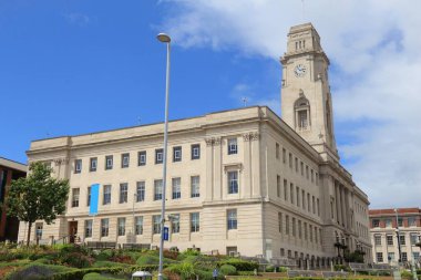 Barnsley Belediye Binası - Barnsley, Yorkshire bölgesindeki yerel hükümet binası, İngiltere.