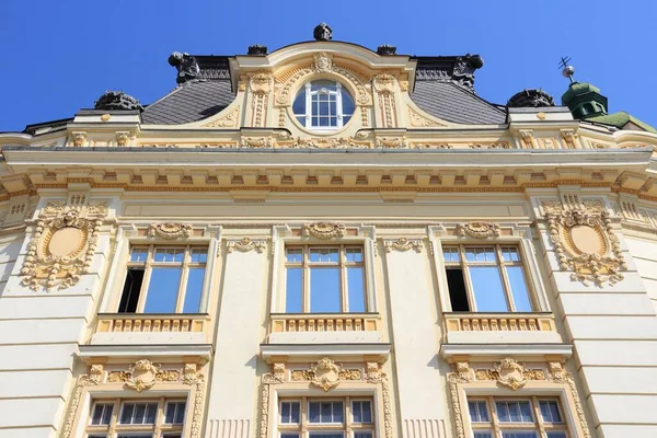 Sibiu Cidade Romênia Câmara Municipal Edifício Administração Local — Fotografia de Stock