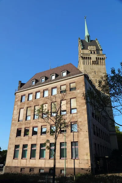 Duisburg Cidade Alemanha Câmara Municipal Rathaus — Fotografia de Stock