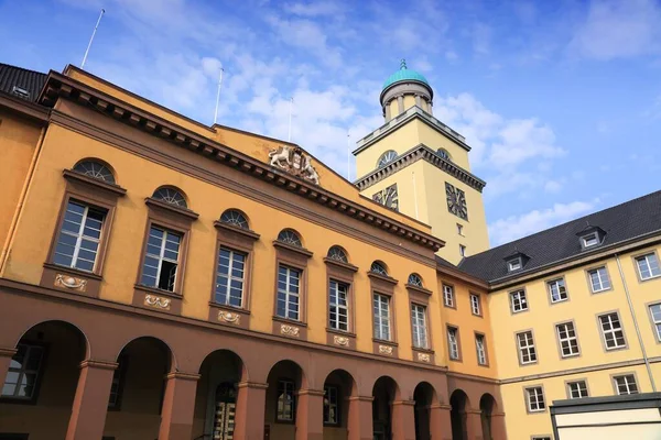 Witten Város Németországban Városháza Rathaus — Stock Fotó