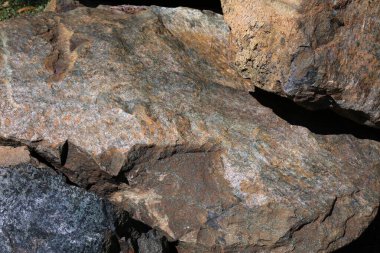 İspanya 'da peridotit ültramativ kaya. Dünya 'nın jeolojik öncesi döneminden kalma cahil kayalar..