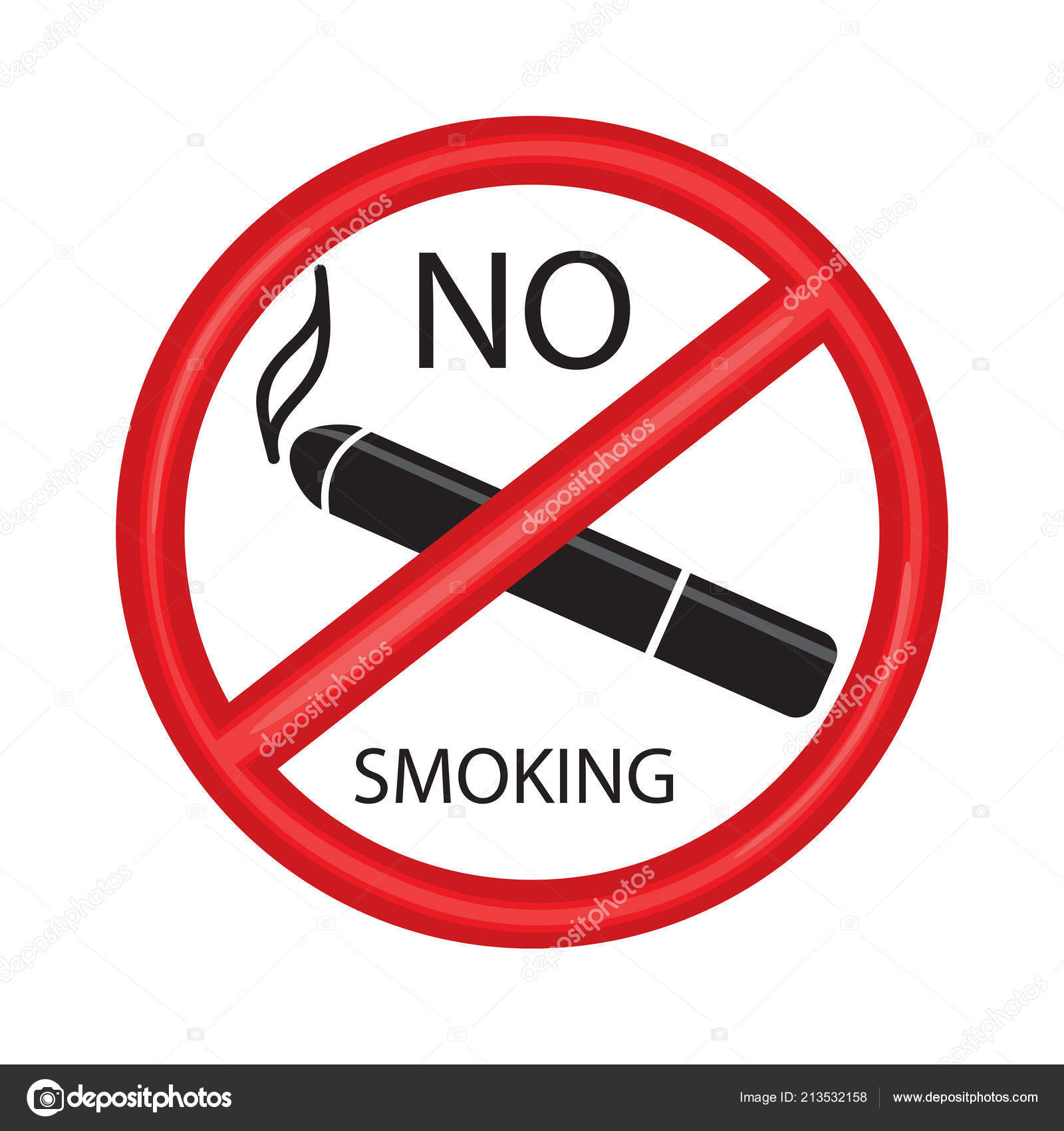 Bitte Nicht Rauchen Schild