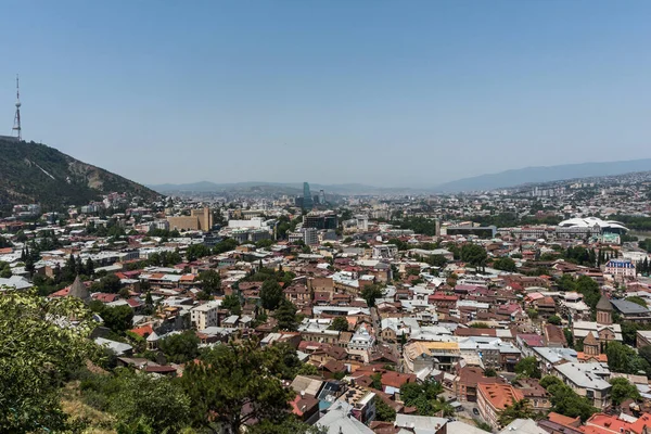 Tbilisi Georgia hermosa ciudad vieja turismo turismo — Foto de Stock