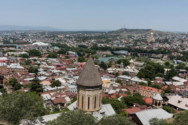 Tbilisi Georgia hermosa ciudad vieja turismo turismo — Foto de Stock