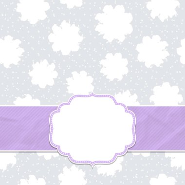 Güzel çerçeve kar taneleri sorunsuz bir zemin üzerine. Noel ve yeni yıl tebrik. Vektör çizim.