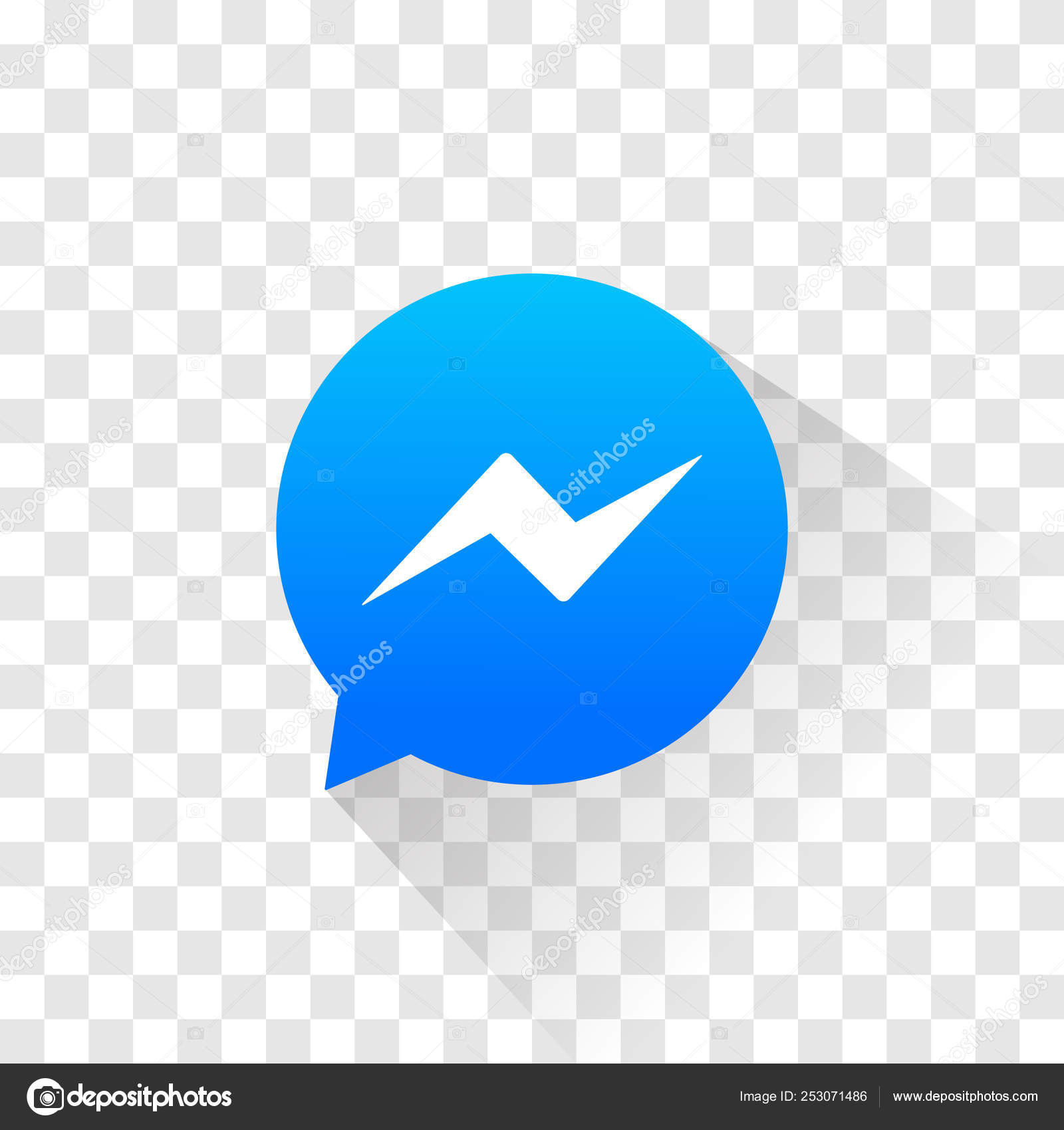 Isolated Facebook Messenger Logo Vector Illustration Facebook Messenger Icon Stock Vector Image By C Bellenixe