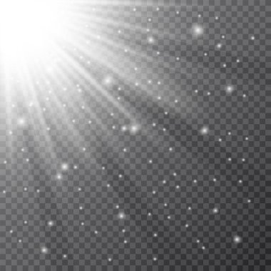 Beyaz ve saydam parlamanın etkisi