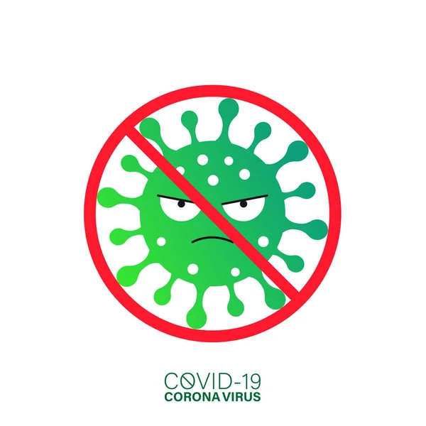 Los iconos aislados del Coronavirus 2019-nCoV. Covid-19 .. — Vector de stock