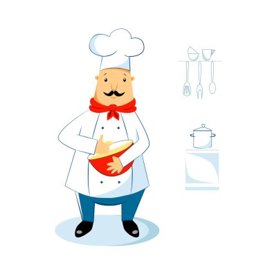 Bir kase mangırla yemek yapmak.