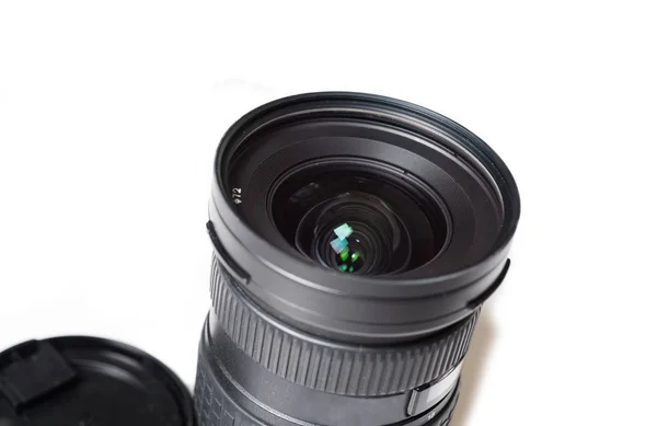 Camera Lens White Background — Stock Photo, Image