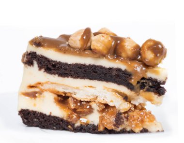 karamel ve beyaz, fındık ile çok kolay