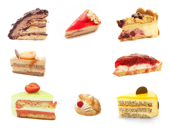 defferent kek isilated beyaz arka plan, dizi