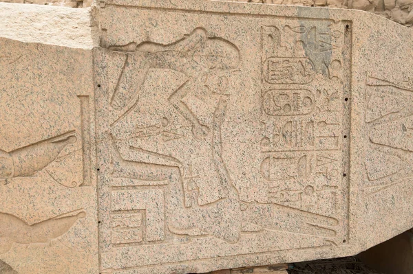 Fait partie de Stella. Grande salle hypostyle du temple de Karnak. Luxo — Photo