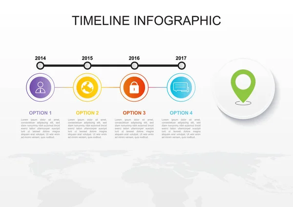 Modelo Infográficos Negócios Modernos Fundo Branco Alguns Elementos Desta Imagem —  Vetores de Stock